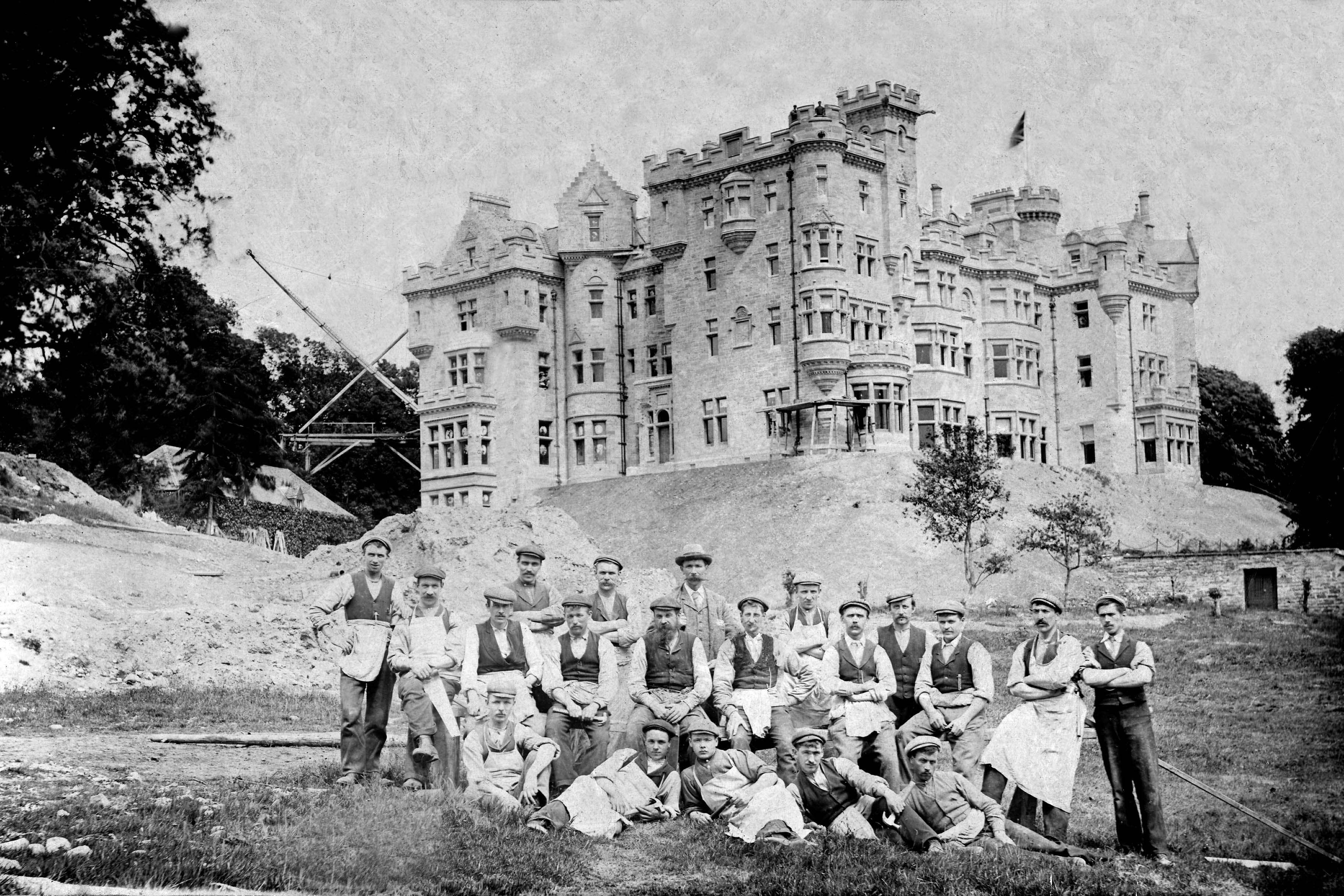 Skibo's Historic Stonework Carnegie Club